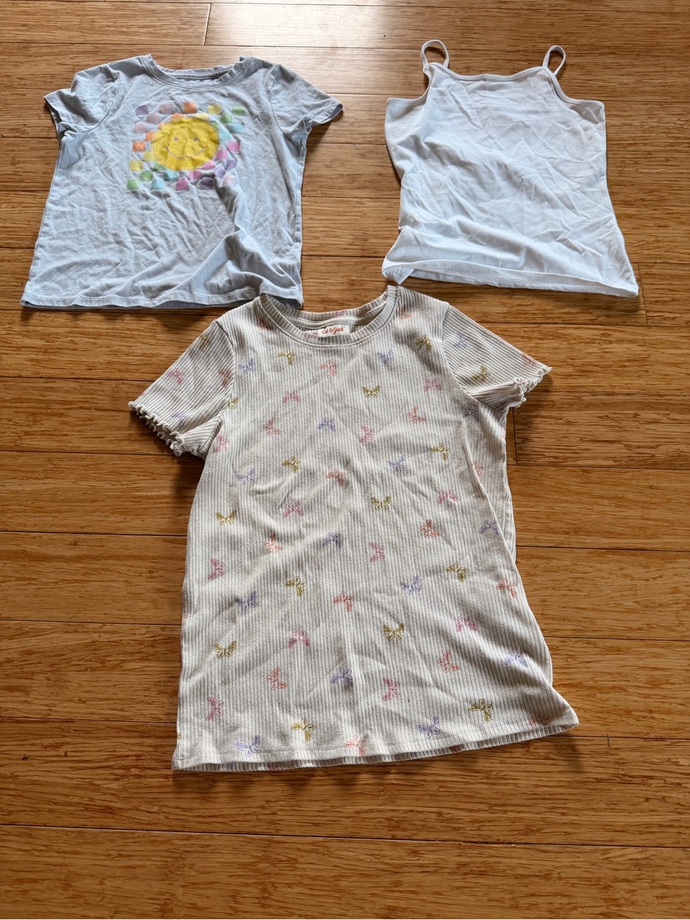 Cat & Jack Girls Tops Bundle Size 6/7–8/10-14/xl 3 Piece